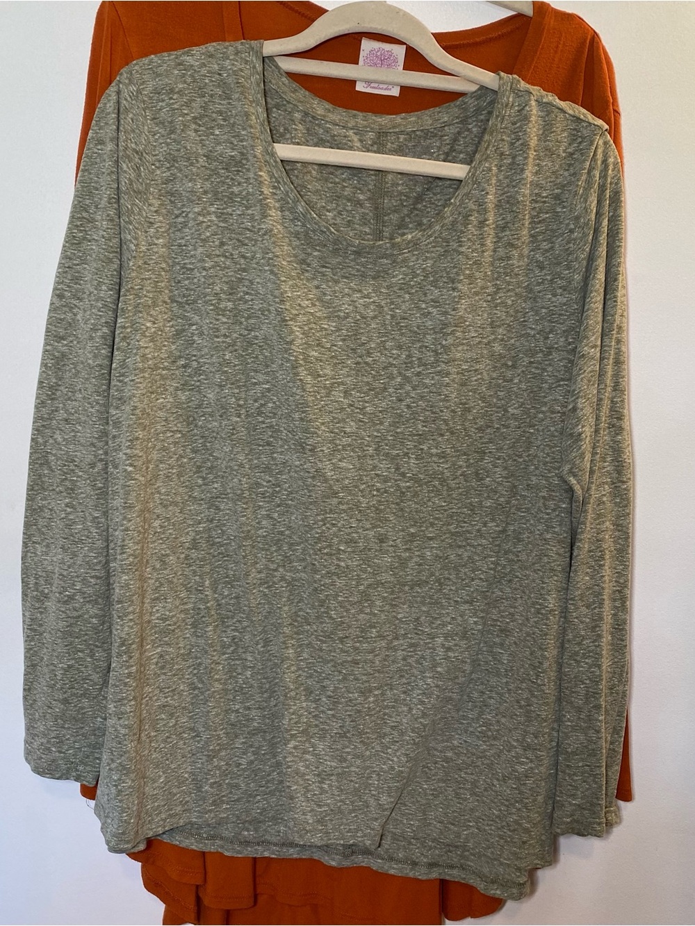 Women's 2xl Tops Long Sleeve Shirts Fall Duluth ModCloth Orange Red Lot Of 3 - Picture 6 of 11